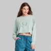 Women's Long Sleeve Heavy Knit T-Shirt - Wild Fable™ Beige