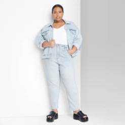 Women's Super-High Rise Tapered Jeans - Wild Fable™ Light Wash 38 Women's Super-High Rise Tapered Jeans - Wild Fable™ Light Wash -Outlet Modish Gems Store GUEST 11ee0a35 801c 49cb a4b7 86d2ddd85141 6