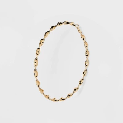 Smooth and Twisted Hoop Earring Set 2pc - Wild Fable™ Silver 1 Smooth and Twisted Hoop Earring Set 2pc - Wild Fable™ Silver