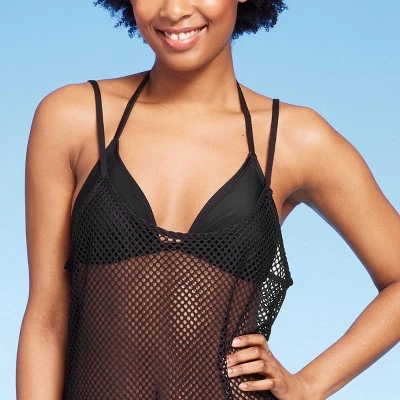 Women's Fishnet Fringe Cover Up Midi Dress - Wild Fable™ Natural Cream 2 Women's Fishnet Fringe Cover Up Midi Dress - Wild Fable™ Natural Cream - Image 2