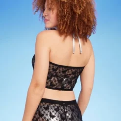 Women's Sheer Lace Tube Cover Up Top - Wild Fable™ Black -Outlet Modish Gems Store GUEST 370793a8 af0d 4642 acdd d4c49b252ab0