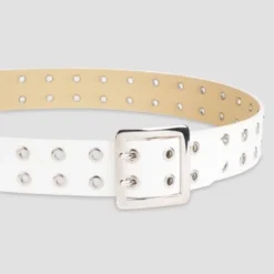 Women's Grommet Belt - Wild Fable™ White XL