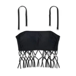 Women's Beaded Macrame Bandeau Bikini Top - Wild Fable™ Black -Outlet Modish Gems Store GUEST 3b4c5f85 c885 4a47 ac59 cec2678e548e