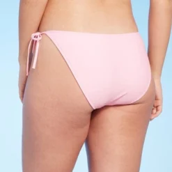 Women's Side-Tie Cheeky Low-Rise High Leg Bikini Bottom - Wild Fable™ Pink -Outlet Modish Gems Store GUEST 40aeca57 1a90 43b3 9475 de4efc11fa9c