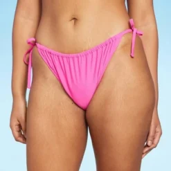 Women's Side-Tie Low-Rise Adjustable Bikini Bottom - Wild Fable™ Pink 12 Women's Side-Tie Low-Rise Adjustable Bikini Bottom - Wild Fable™ Pink -Outlet Modish Gems Store GUEST 45661a8c 83ff 474b befb ca642cef4bda