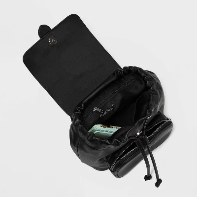 8.875" Mini Flap Backpack - Wild Fable™ Green 3 8.875" Mini Flap Backpack - Wild Fable™ Green - Image 3