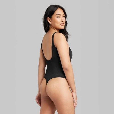 Women's Seamless Tank Bodysuit - Wild Fable™ White 2 Women's Seamless Tank Bodysuit - Wild Fable™ White - Image 2