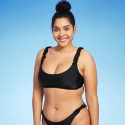 Women's Ruffle Strap Bralette Bikini Top - Wild Fable™ Light Blue 6 Women's Ruffle Strap Bralette Bikini Top - Wild Fable™ Light Blue -Outlet Modish Gems Store GUEST 4df91917 34e0 4c6d 8ace 8f9c74048f01