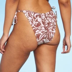 Women's Side-Tie Adjustable Extra High Leg Bikini Bottom - Wild Fable™ Brown Swirl Print -Outlet Modish Gems Store GUEST 5e236f67 ac1f 4b87 82f4 d8a04282ff1b