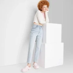 Women's Super-High Rise Tapered Jeans - Wild Fable™ Light Wash 29 Women's Super-High Rise Tapered Jeans - Wild Fable™ Light Wash -Outlet Modish Gems Store GUEST 63a213b2 e61f 4e87 8d98 025846d05916 7