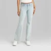 Women's Low-Rise Seamed Flare Jeans - Wild Fable™ Light Wash