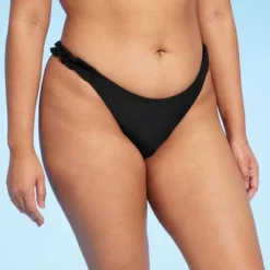 Women's Ruffle Strap High Leg Cheeky Bikini Bottom - Wild Fable™ Light Blue 6 Women's Ruffle Strap High Leg Cheeky Bikini Bottom - Wild Fable™ Light Blue -Outlet Modish Gems Store GUEST 731b3375 7ea8 4314 a8a3 a87d9be74b96