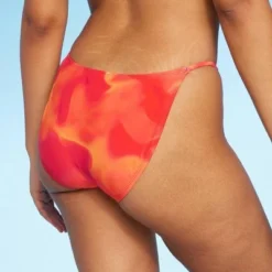 Women's Dye Effect Cheeky Extra High Leg Bikini Bottom - Wild Fable™ Red/Orange -Outlet Modish Gems Store GUEST 838a383d 003f 4e2f 8e30 ce3a8c242bdc