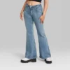 Women's High-Rise Flare Jeans - Wild Fable™ Medium Wash
