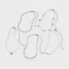 Butterfly Choker Necklace Set 5pc - Wild Fable™ Silver