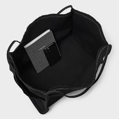 Large Tote Handbag - Wild Fable™ Cream Denim 3 Large Tote Handbag - Wild Fable™ Cream Denim - Image 3