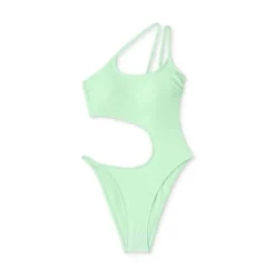 Women's One Shoulder Cut Out One Piece Swimsuit - Wild Fable™ Light Green 14 Women's One Shoulder Cut Out One Piece Swimsuit - Wild Fable™ Light Green -Outlet Modish Gems Store GUEST a0fa35e7 6cf3 4ce4 a7b9 eccdfa004996