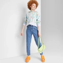 Women's Super-High Rise Curvy Tapered Jeans - Wild Fable™ Medium Wash 28 Women's Super-High Rise Curvy Tapered Jeans - Wild Fable™ Medium Wash -Outlet Modish Gems Store GUEST a438a7e3 1141 433f a376 1b45f338e0ea 6