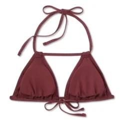 Women's Convertible Halter Triangle Bikini Top - Wild Fable™ Brown Lurex -Outlet Modish Gems Store GUEST ad366ec4 1a8a 403f 804f 6a1d0a3d83bc