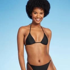 Women's Low Coverage Mini Triangle Bikini Top - Wild Fable™ Black 16 Women's Low Coverage Mini Triangle Bikini Top - Wild Fable™ Black -Outlet Modish Gems Store GUEST ba8c8342 43c6 4d62 a7f6 43b9cf226804 2