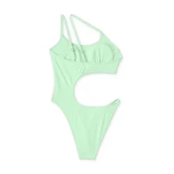 Women's One Shoulder Cut Out One Piece Swimsuit - Wild Fable™ Light Green 15 Women's One Shoulder Cut Out One Piece Swimsuit - Wild Fable™ Light Green -Outlet Modish Gems Store GUEST badda697 47bc 4521 bc2a be487ee3d377