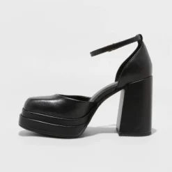 Women's Bianca Platform Pumps - Wild Fable™ Black