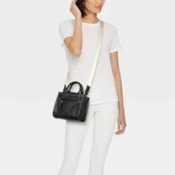 Mini Tote Crossbody Bag - Wild Fable™ Black