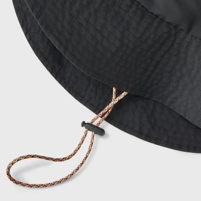 Nylon Bucket Hat - Wild Fable™ Black 2 Nylon Bucket Hat - Wild Fable™ Black - Image 2