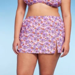 Women's Side-Slit Skirt Swimsuit Cover Up - Wild Fable™ Purple Floral Print 13 Women's Side-Slit Skirt Swimsuit Cover Up - Wild Fable™ Purple Floral Print -Outlet Modish Gems Store GUEST d00fbdff 541d 48bf b70d 69bc5214fe93 1