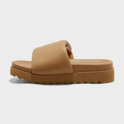 Women's Sabrina Footbed Sandals - Wild Fable™ Black