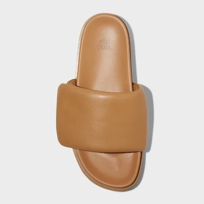 Women's Sabrina Footbed Sandals - Wild Fable™ Black 2 Women's Sabrina Footbed Sandals - Wild Fable™ Black - Image 2