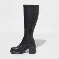 Women's Azzahya Stretch Tall Dress Boots - Wild Fable™ Black