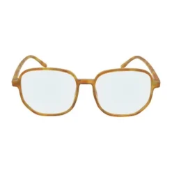 Tortoise Print Square Blue Light Filtering Glasses - Wild Fable™ Orange