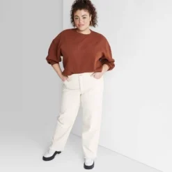 Women's High-Rise Straight Jeans - Wild Fable™ Cream -Outlet Modish Gems Store GUEST ef9a0a79 3328 48e7 a033 4e21a7892471 5