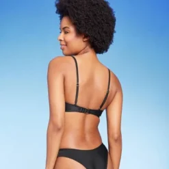 Women's Ring Front Bralette Bikini Top - Wild Fable™ Red