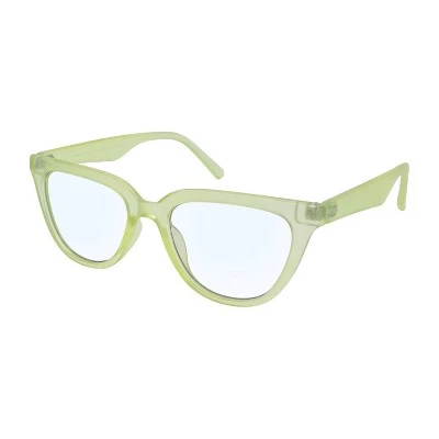 Matte Cateye Blue Light Filtering Glasses - Wild Fable™ Green 1 Matte Cateye Blue Light Filtering Glasses - Wild Fable™ Green
