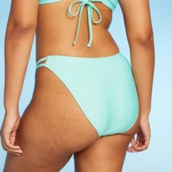 Women's Strappy Extra Cheeky Extra High Leg Bikini Bottom - Wild Fable™ Mint Green -Outlet Modish Gems Store GUEST fc5350f3 8452 4e2a 8582 e2394dc43286
