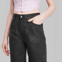 Women's 90's Relaxed Straight Glitter Jeans - Wild Fable™ Black Wash 5 Women's 90's Relaxed Straight Glitter Jeans - Wild Fable™ Black Wash -Outlet Modish Gems Store GUEST ff9bf0a2 47f5 4fbd b04f 2985d83e87d1